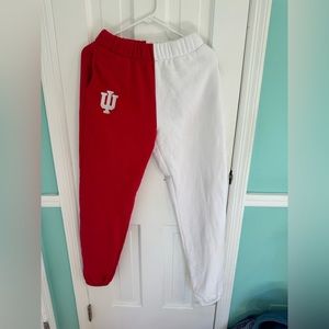 ( NWT) Hype and Vice Indiana University Two-Toned Sweatpants XS